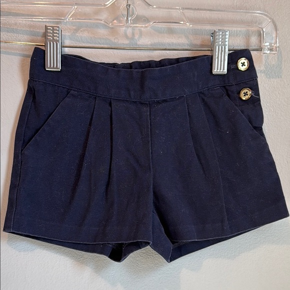 Janie and Jack 3 Navy Blue Girls Shorts - Picture 1 of 7